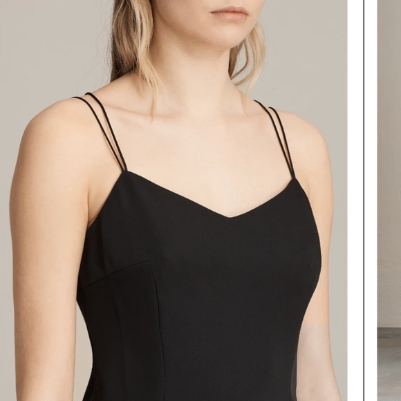All saints cara dress mini lbd 4 - Picture 2 of 14